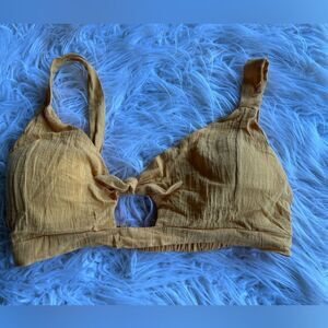 Zaful Crop💫NWT💫gold 